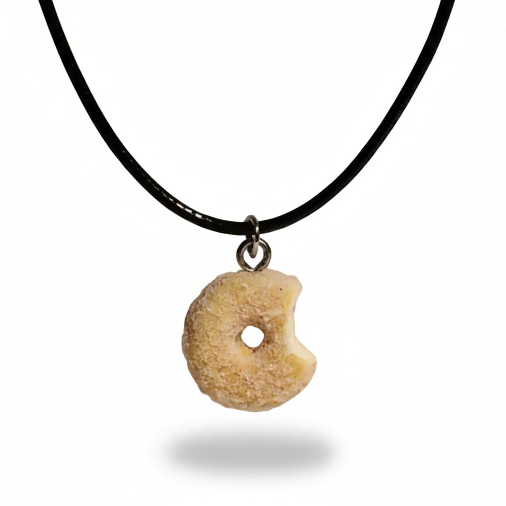 andmade sugar donut dangle earrings by Jasmine Jellyfish Co. – food-inspired jewelry"