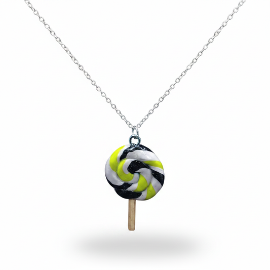 Lollipop Necklace Floating